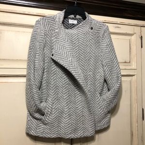 Black & White Lou & Grey Moto Jacket